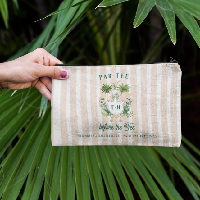 Pochette À Accessoires Par-Tee avant l'Tee | Golf Bachelorette (Créateur téléchargé)