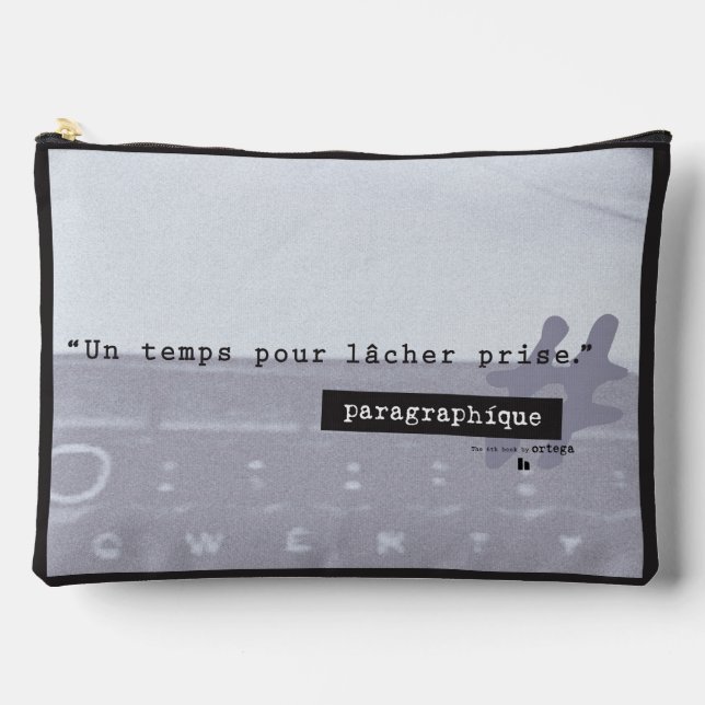 Pochette À Accessoires Paragraphíque Large Pouch (Recto)