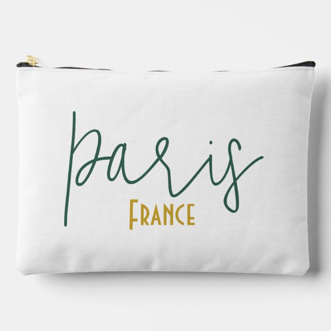 Pochette À Accessoires Paris, France Souvenir  (Recto)