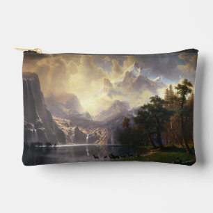 Pochette À Accessoires Parmi la Sierra Nevada, Californie, Bierstadt Art