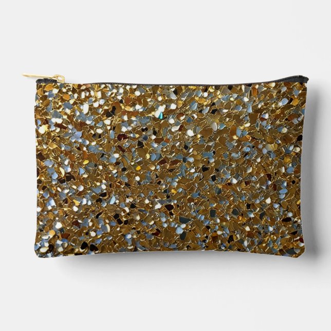 Pochette À Accessoires Particules Élégantes Brillantes (Recto)