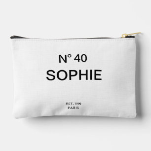 Pochette À Accessoires Pas de 40 French Chic 40e Anniversaire
