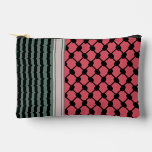 Pochette À Accessoires Pastèque palestinienne Hatta Keffiyeh Kufiya Folk