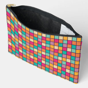 Pochette À Accessoires Patch colorée en gras