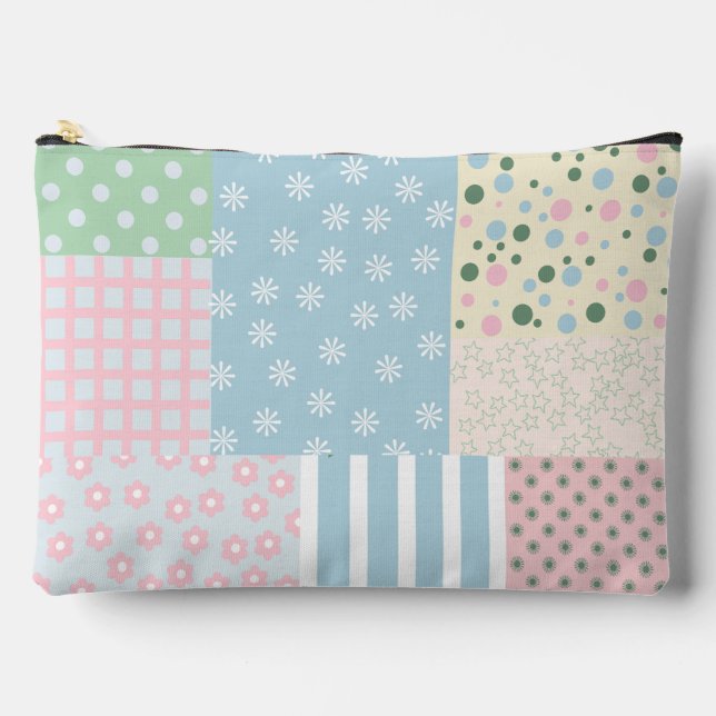 Pochette À Accessoires Patchwork (Recto)