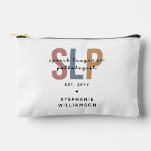 Pochette À Accessoires Pathologiste du langage SLP personnalisé