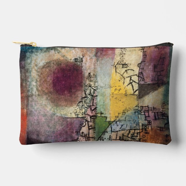 Pochette À Accessoires Paul Klee Art Abstrait Cubisme  (Recto)