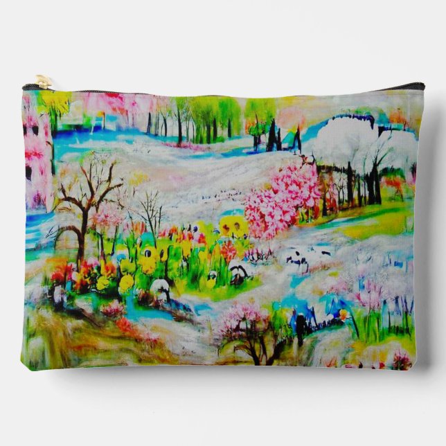 Pochette À Accessoires Paysage d'aquarelle 2 (Recto)