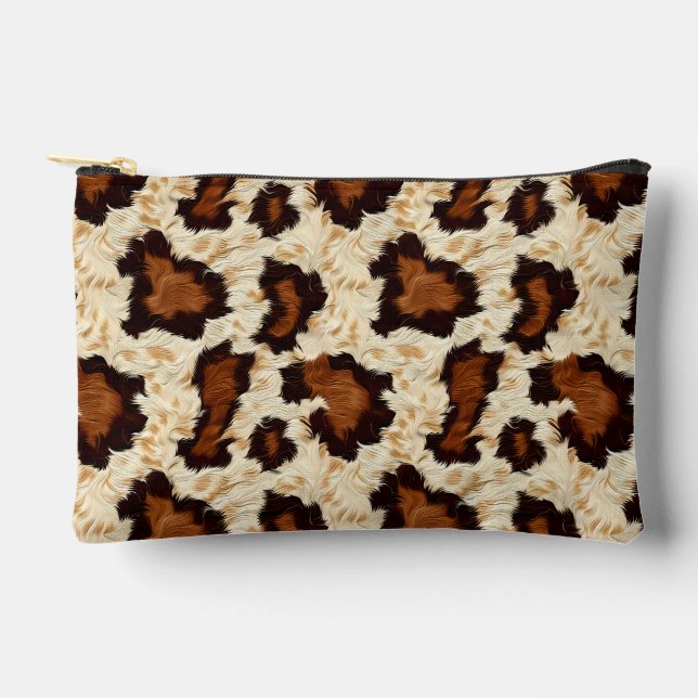 Pochette À Accessoires Peau de vache (Recto)