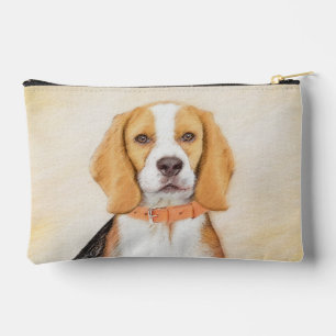Pochette À Accessoires Peinture anglaise Beagle Tri Tricolore Chien Migno