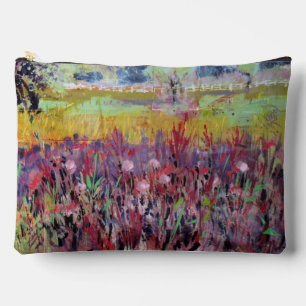 Pochette À Accessoires Peinture de prairie d'asclépiade / Artiste Larry L