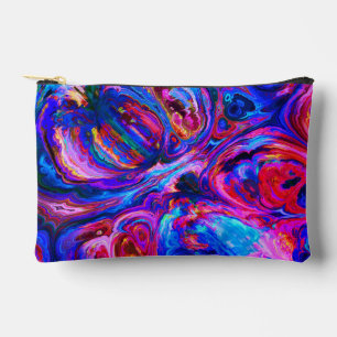 Pochette À Accessoires Peintures à teintes pourpres modernes