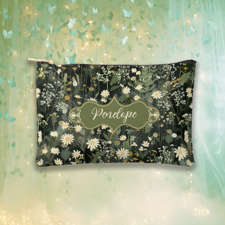Pochette À Accessoires Pénélope Fleur de marais foncés