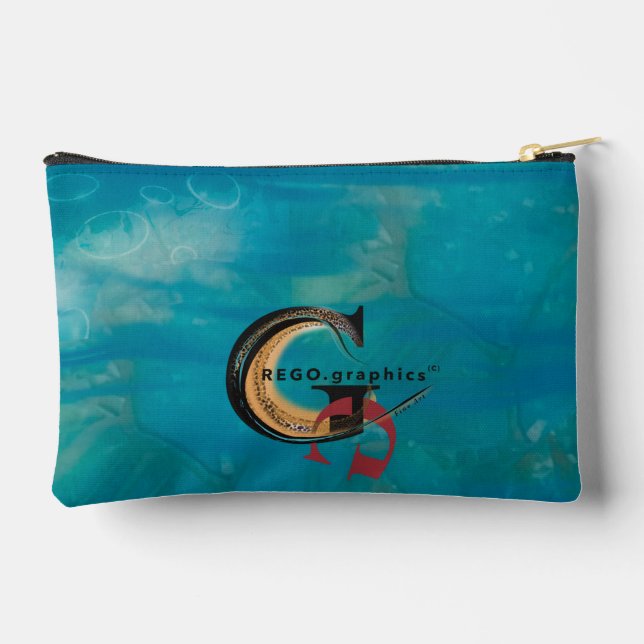 Pochette À Accessoires Penser dans les profondeurs de la mer B G  (Verso)
