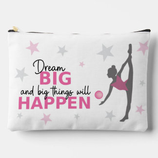 Pochette À Accessoires Personalized Rhythmic Gymnast Dream Big Zipper Pou
