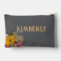 Personnalisable avec Fleurs et Citation italienne