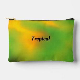 Pochette À Accessoires Personnalisé Tropical Melon Green