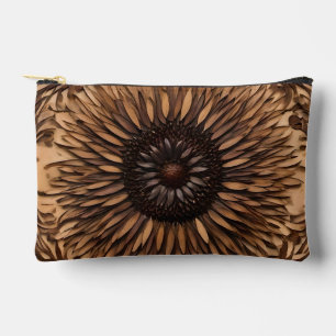 Pochette À Accessoires Pétales australiens : impression sur bois de fleur