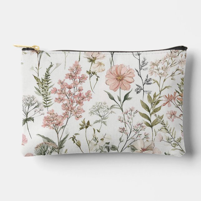 Pochette À Accessoires Pétales Sérènes (Recto)