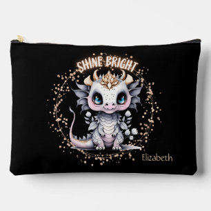 Pochette À Accessoires Petit Dragon Mélange Whimsical Golden "brillant"