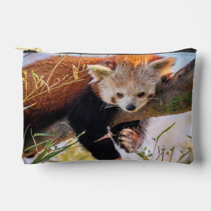 Pochette À Accessoires Petit panda rouge pâle