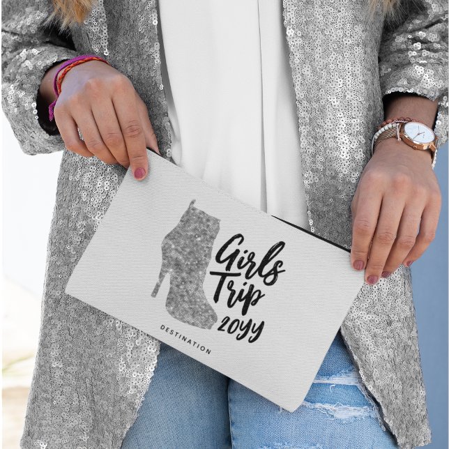 Pochette À Accessoires Petites filles personnalisées Trip Disco Miroir Bo (Créateur téléchargé)