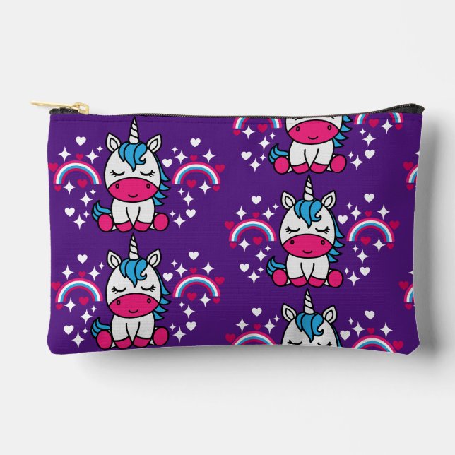 Pochette À Accessoires Petites filles Unicorn Pony (Recto)