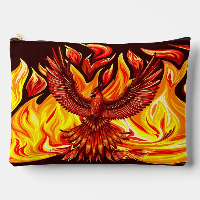 Pochette À Accessoires Phoenix mythologique immortelle Créature (Recto)