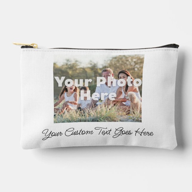 Pochette À Accessoires Photo personnalisée (Recto)