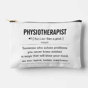 Pochette À Accessoires Physiothérapeute personnalisée drôle