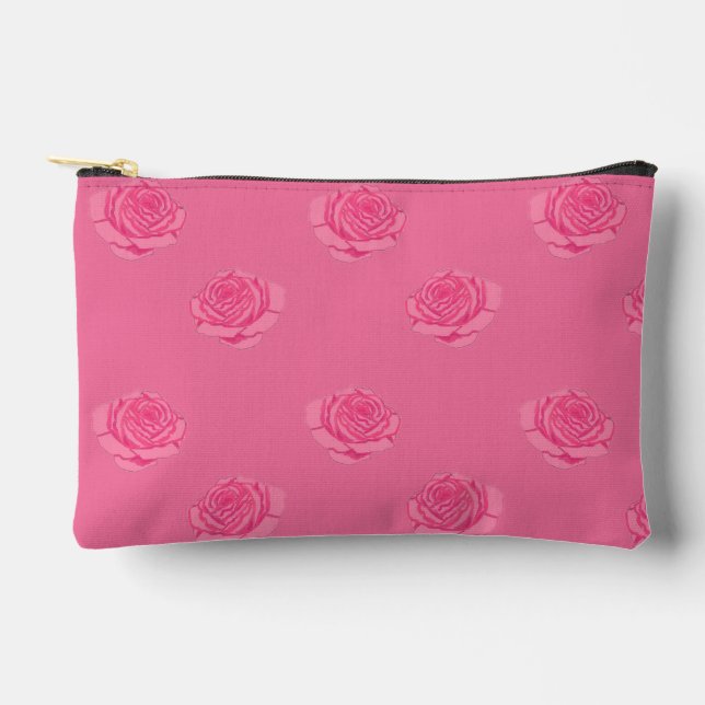 Pochette À Accessoires Pink roses (Recto)