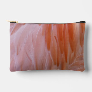 Pochette À Accessoires Plumes de flamant rose