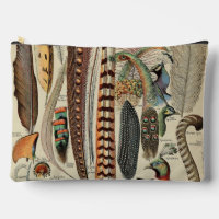 Plumes d'oiseaux sauvages Antique
