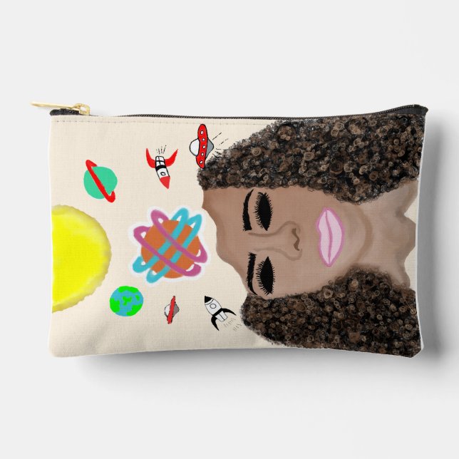 Pochette À Accessoires poche "câblée" quotidienne (Recto)