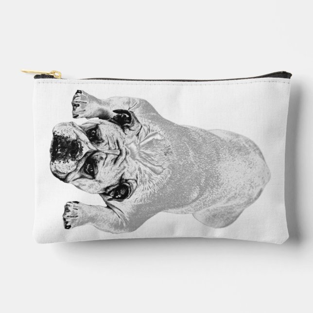 Pochette À Accessoires Poche de saison chaude Bulldog (Recto)