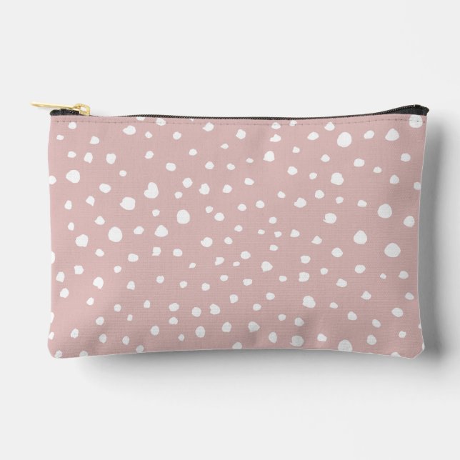 Pochette À Accessoires Points Dalmatiens Rose, Points Dalmatiens, Impress (Recto)