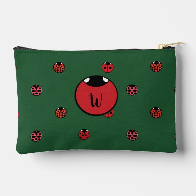 Pochette À Accessoires Points de coccinelle (Verso)