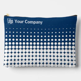 Pochette À Accessoires Points de logo de la société promotionnelle Bleu N