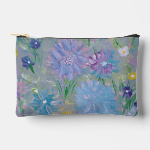 Pochette À Accessoires Pois doux Accessoires floraux Pouch