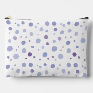 Pochette À Accessoires pois peint à la main