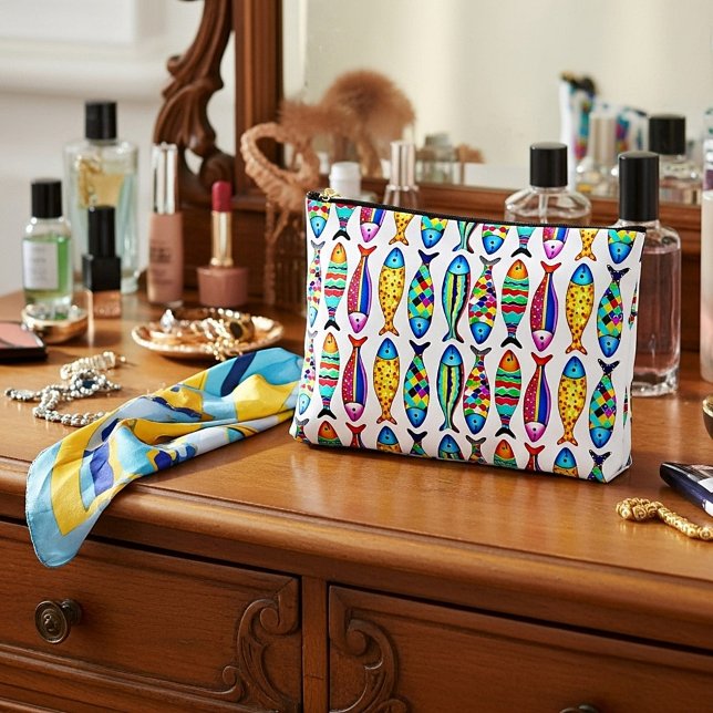 Pochette À Accessoires Poisson fantaisie (Créateur téléchargé)