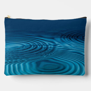 Pochette À Accessoires Pommes bleu Aqua