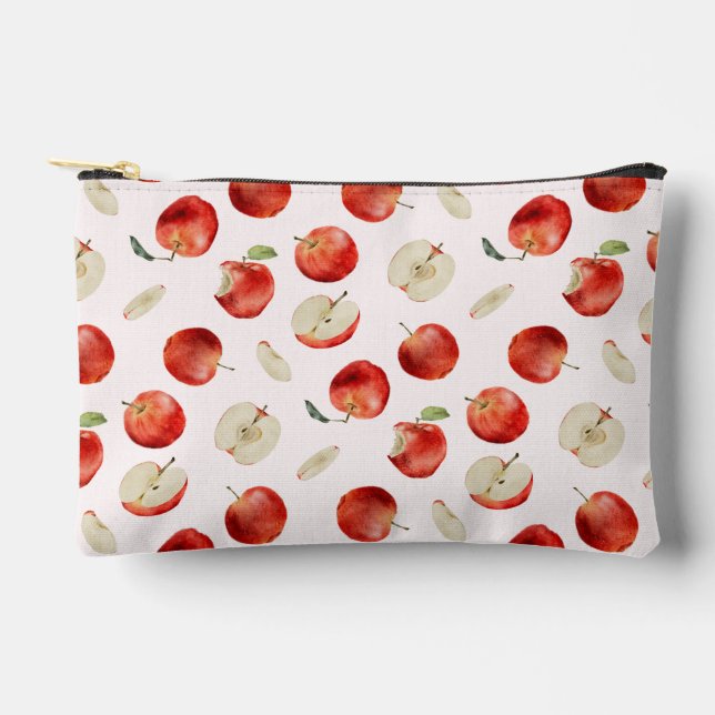 Pochette À Accessoires Pommes rustiques aux fruits rouges (Recto)