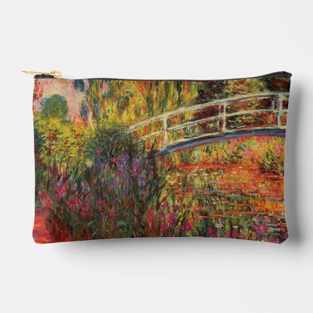 Pochette À Accessoires Pont japonais | CLAUDE MONET (Recto)