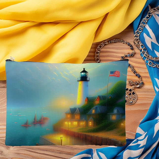 Pochette À Accessoires Port doux et phare (Créateur téléchargé)