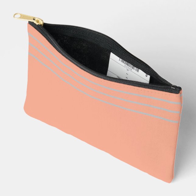 Pochette À Accessoires Pouch Accessoire Élégant Apricot (Ouvrir)