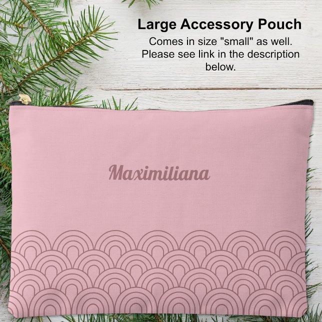 Pochette À Accessoires Pouch Accessoire Grande Pouch Pink- Arches (Pink- Arches Glam Large Accessory Pouch)