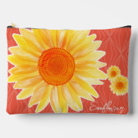 Pouch Accessoire Tournesol Orange