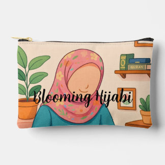 Pochette À Accessoires Pouch Hijabi en fleurs