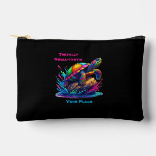 Pochette À Accessoires Pouch zippée à tortue colorée